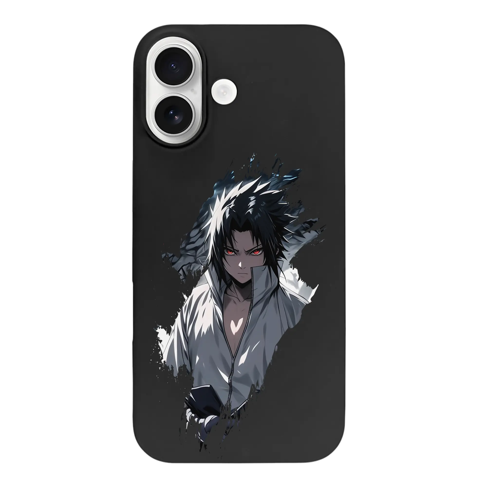 ナルト グッズ うちは サスケ - iPhone 17 シリーズ シリコンケース 薄型 耐衝撃 指紋防止 ソフトタッチカバー 精密フィット 傷防止 保護ケース iPhone 17/17 Air/17 Pro/17 Pro Max 対応